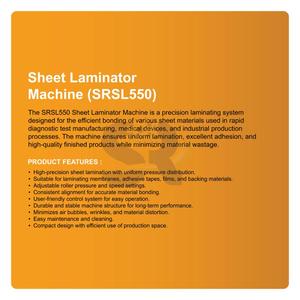 Máquina Laminadora Automática de Hojas, Equipo Comercial para Laminar Papel y Película, Laminadora de Alta Resistencia para Pósters, Fotos, Documentos y Cartulina - Product Image 2