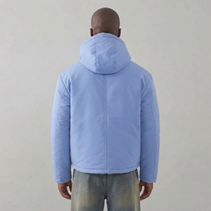 OEM Premium Quality Thick Warm Winter <b>Jacket</b> for Men's <b>Casual</b> Wear <b>Lightweight</b> 100% Polyester Coat Padded Puffer <b>Jacket</b> for Man - Product Image 6