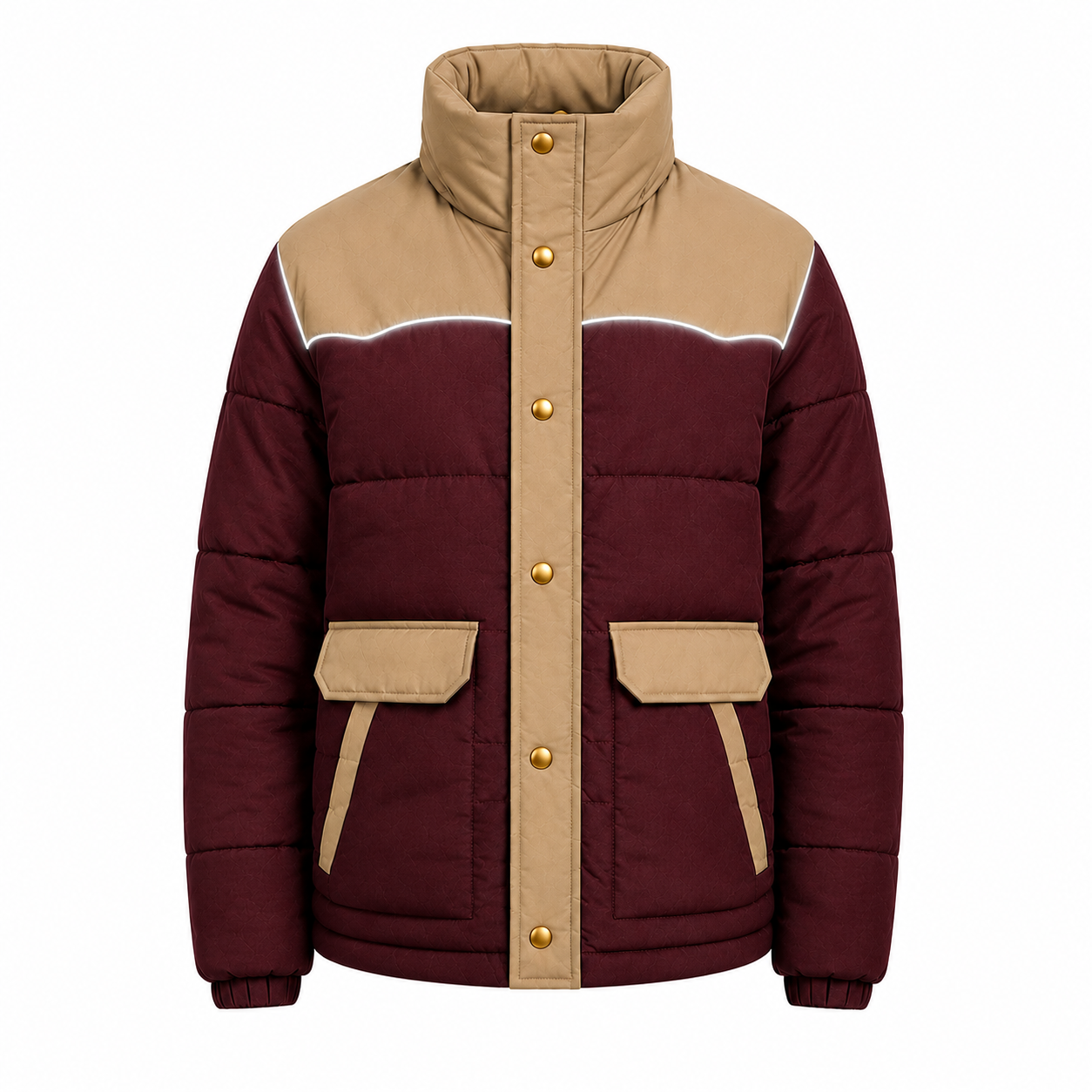 Burgundy Beige