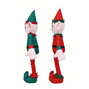 customized Plush Christmas Elf Plush Dolls 31cm-50cm Super <b>Soft</b> <b>Stuffed</b> <b>Toy</b> For Kids Age 3 And Above Unisex Rag Doll - Product Image 5
