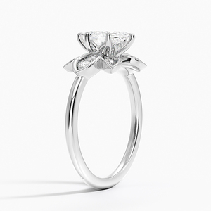 BOJ <b>Ring</b> 0121 Marquise Cut 925 <b>Silver</b> Prong Setting <b>Solitaire</b> Diamond <b>Ring</b> 2ct D Color VVS1 Moissanite GRA Certified - Product Image 2