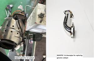 New Stainless Steel 304 High Performance Exhaust Primary Downpipe for Hyundai VELOSTER JS 1.6T Turbo (2018-2022 Model)-MAINTEC - Product Image 6