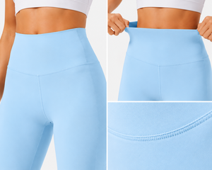 Collants de compression 3/4 longueur, pantalons de yoga à haute élasticité, leggings de fitness, vêtements de sport athlétiques à séchage rapide pour femmes - Product Image 6