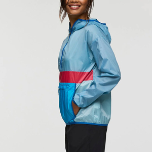 Top Quality 2026 Windbreaker Jacket for Women Custom Made Double Color Streetwear Women Windbreaker Jackets OEM Serviced - Product Image 2