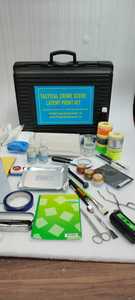 Kit d'empreintes digitales latentes pour scène de crime, kit de collecte d'empreintes digitales d'expertise scientifique, étui portable pour l'investigation - Product Image 4