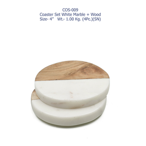 Luxury High Quality Solid Hexagon <b>Marble</b> <b>Coaster</b> Set Eco-Friendly Natural Stone Home Hotel Use Bulk Wholesale Price Direct India - Product Image 2