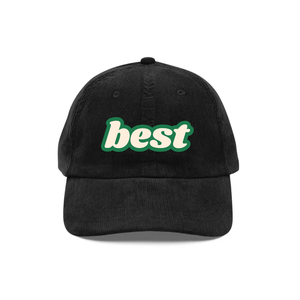 Sombrero de béisbol Unisex de 6 paneles de pana bordado personalizado sombrero deportivo ajustable Vintage para ropa de calle deportes Casual marca OEM - Product Image 1