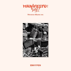 ENHYPEN Manifesto Day 1 Weverse Albums Ver. Album CD de musique pop coréenne pour tous les âges - Product Image 1