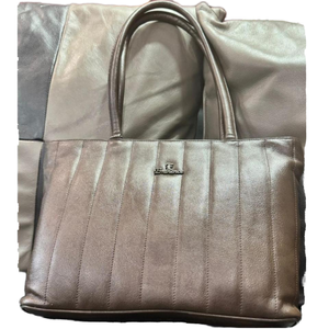 Pochette pour femme en cuir véritable, grande capacité, voyage, écologique, imperméable, douce, légère, design moderne, bandoulière - Product Image 4