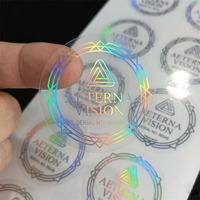 Étiquettes de sécurité holographiques de qualité supérieure, autocollant personnalisé avec logo pour l'authentification des produits