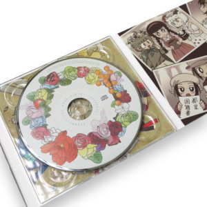 Digipak de seis paneles para CD al por mayor con impresión offset y laminación brillante para la distribución de discos musicales promocionales - Product Image 6