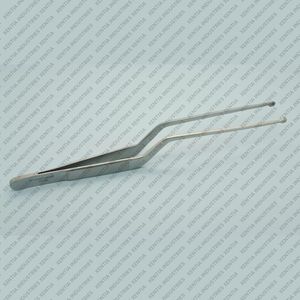 German Yasargil Bayonet Tumor Grasping Forceps 8 Inch 7mm Serrated Jaws Stainless Steel Reusable Neuro Spine Surgical <b>Instrument</b> - Product Image 5