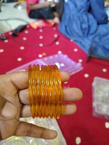 Bracelets modernes élégants en verre plaqué argent pour femmes, tendance, empilables, écologiques, pour mariage et usage quotidien - Product Image 2