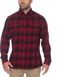 Camisas de franela superventas barato OEM manga larga hombres casual algodón moda diseño personalizado calidad superior al por mayor - Product Image 6