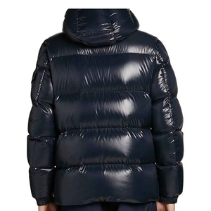 Veste d'hiver matelassée pour homme de haute qualité, nouvelle tendance, avec col montant, tissu en toile, logo sur le devant - Fabriqué au Pakistan - Product Image 4