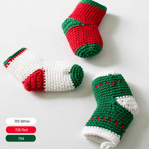 Adorno de calcetines de algodón feliz paquete DIY - Product Image 4