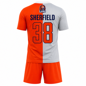 Conjuntos de Camisetas de Fútbol sin Mangas Antibacterianas y Transpirables de Alta Calidad, Diseño Moderno de Dos Colores, Fabricación en Equipo - Product Image 3