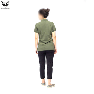 Camiseta Polo de Golf para Mujer con Logotipo Personalizado al por Mayor, de Secado Rápido, Deportiva, de Manga Corta, Ajustada - Product Image 3