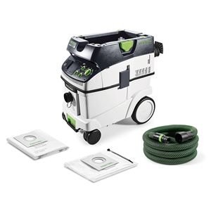 เครื่องดูดฝุ่นอุตสาหกรรม 36 ลิตร พร้อมระบบทำความสะอาดไส้กรองอัตโนมัติ - Product Image 1