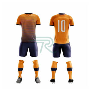 Uniforme de Fútbol Personalizado 2026, Conjunto de Uniforme de Fútbol de Manga Corta, Talla Grande - Product Image 1