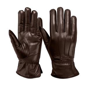 Gants en cuir de mouton personnalisés pour hommes et femmes, pour les soirées d'hiver, fabriqués au Pakistan - Product Image 4