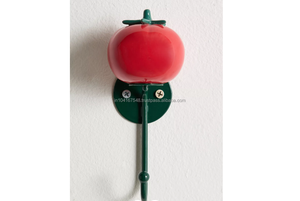 Crochet mural en métal à motif vertical moderne avec clé de décor d'anniversaire au design unique en nuage et cintre pour la maison - Product Image 2