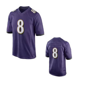 Nueva Llegada, Camiseta de Fútbol Americano de Primera Calidad, 100% Poliéster, Color Sólido, Tallas Grandes, Gran Oferta con Envío - Product Image 4