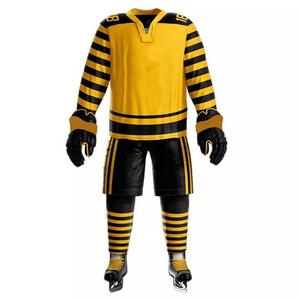 Uniforme de Hockey sobre Hielo para Equipo, Material Duradero y Cómodo, Hecho en Pakistán, Corte Holgado, Sublimación, Color y Logotipo Personalizados, Servicio OEM - Product Image 1