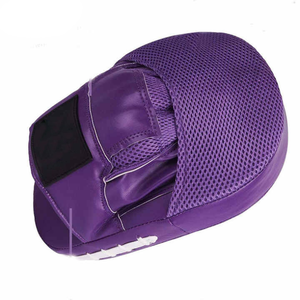Purple Curved Boxing <b>Focus</b> Mitts Pu Material Breathable Training <b>Pads</b> for Kickboxing MMA Practice All Seasons Use <b>Focus</b> <b>pads</b> - Product Image 3