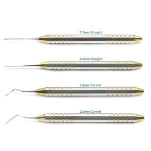 ชุดเครื่องมือถอนฟันแบบแมนนวล 4 ชิ้น ทำจากสแตนเลสสตีล ยี่ห้อ Shuja Surgico รุ่น PDL Atraumatic สำหรับการถอนฟันแบบไม่ทำลายเนื้อเยื่อ - Product Image 1