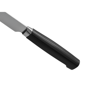 Couteau utilitaire dentelé de 5 pouces, lame en acier inoxydable, lame tranchante, manche ergonomique noir, couteau multifonctionnel pour la cuisine, le pain, les fruits, les sandwichs - Product Image 5