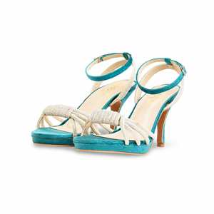 Ferozy Fancy Bridal <b>Heeled</b> <b>Sandal</b> FN5986 - Product Image 3