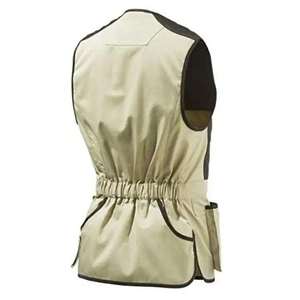 Gilet de chasse sans manches pour homme, couleur unie, multi-poches, respirant, en polyester, vêtements d'extérieur, saison d'automne - Product Image 4