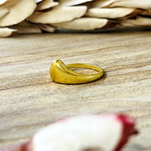 Unique Design Minimalist Peak <b>Ring</b> Boho Brass <b>Rings</b> For Women 18k Gold Plated Geometric Mountain Band <b>RIng</b> For Wholesale/OEM/ODM - Product Image 4