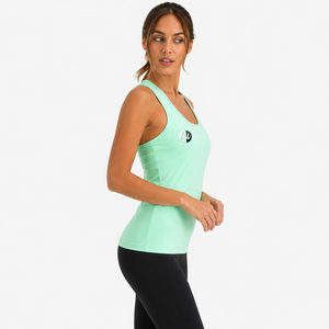 woman tank <b>top</b> soft stretch construction modern style excellent comfort suitable for fitness beach travel and everyday OEM - Product Image 2