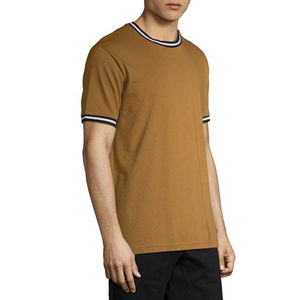 Vintage Acid Wash Eco-Friendly Men's Regular Fit <b>Black</b> <b>T</b>-<b>Shirt</b> Polyester Cotton Blend V-Neck Anti-Pilling Quick Dry Breathable - Product Image 2