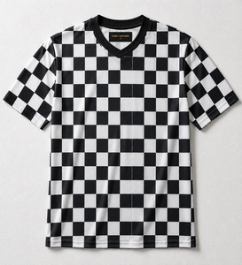 T-shirts blancs de bonne qualité imprimés en sérigraphie, 100 % polyester, anti-humidité, sans col, unisexe, manches courtes, coupe classique - Product Image 2