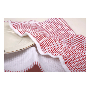 Serviettes de cuisine en tissu dobby de coton pour sécher la vaisselle, nettoyer, cuisiner et l'usage domestique - Product Image 3