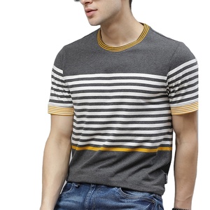 เสื้อยืดคอกลมแขนสั้นสีดำล้วน ผ้าฝ้าย 100% สำหรับผู้ชาย สไตล์ลำลอง ออกกำลังกาย  แบบสั่งทำพิเศษ - Product Image 1