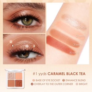 Focallure FA177 Eye Shadow <b>Palette</b> Glitter Matte Sparkle 4 Colors <b>Palette</b> - Product Image 3
