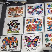 Stampe Personalizzate per Trasferimenti Pronte per la Stampa, Ecologiche e Lavabili, per Magliette e Tessuti in Poliestere con Design Cartoon