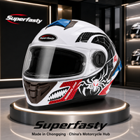 Casque de moto intégral en ABS tendance, réglable et à dégagement rapide, idéal pour la conduite urbaine – Vente directe usine OEM/ODM