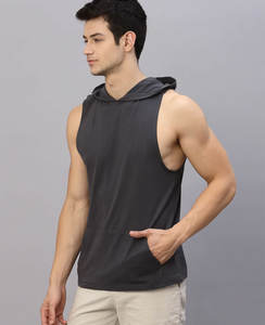 En vrac de qualité supérieure 100 hommes Singlet produit en gros, les hommes les plus préférés Singlet uniforme respirant coton débardeur - Product Image 3