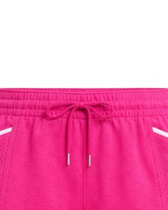 Shorts Deportivos Rosa Intenso para Mujer, Poliéster y Spandex, Transpirables, Cintura Elástica con Cordón, para Gimnasio, Running, Entrenamiento, Ropa Deportiva Casual - Product Image 5