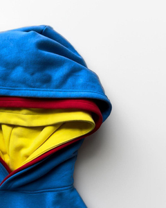 Sudadera con Capucha de Color Sólido para Hombre 2026, Corte Regular, Tejido de Algodón, Informal, con Bolsillo, para Invierno, Opción Azul Grisáceo, Envío Rápido - Product Image 3