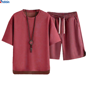 Conjunto de Pantalones Cortos de Algodón Unisex Cómodos y Transpirables, Nueva Colección de Verano, Personalizados, Talla Grande para Hombre - Product Image 1