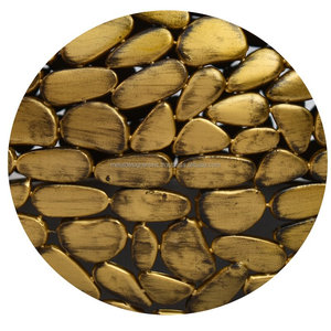 Mesa de centro de diseño articulado de hojas de tambor de Metal y madera para decoración del hogar, muebles para sala de estar/muebles, mesas laterales de almacenamiento - Product Image 5