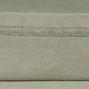 Men's <b>White</b> <b>T</b>-<b>Shirt</b> Short Sleeve O-Neck Regular Fit Contrast Blue Trim Casual Knitted Printed Design Eco-Friendly 100% Cotton - Product Image 3