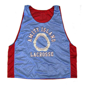Chaleco Deportivo Personalizado Sublimado para Lacrosse, Unisex, para Adultos, Transpirable, de Malla de Poliéster - Product Image 3