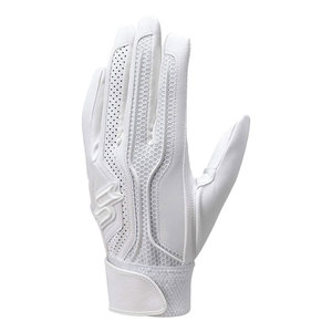 Professional Sports Baseball Batting Gloves Leather <b>Hook</b> and Loop Closure Lightweight Durable Anti Sweat for Outdoor Activities - Product Image 2